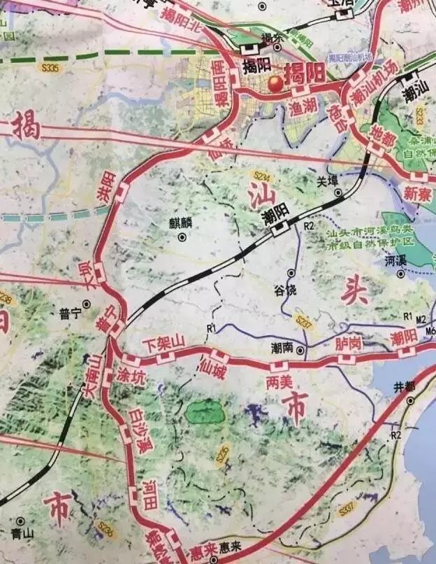 国家发改委批复"粤东城轨"规划,揭阳境内将设这些站点