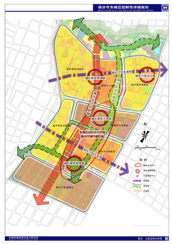 【看临汾】临汾市东城区控制性详细规划