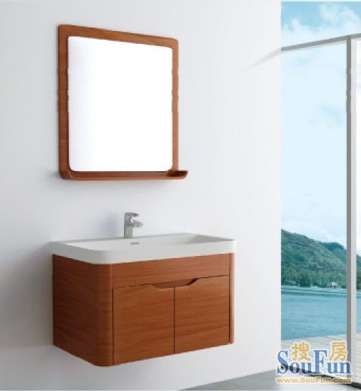 安华PG3396G- A 新款实木浴室柜