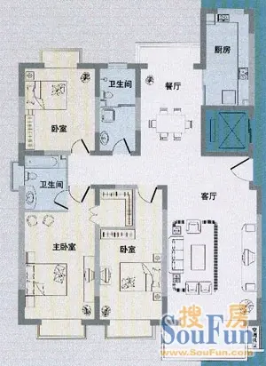 阳光水岸户型-石家庄房天下