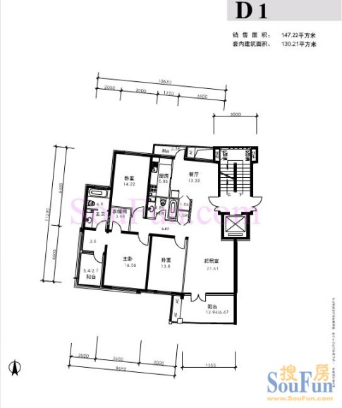 万象新天户型-北京房天下