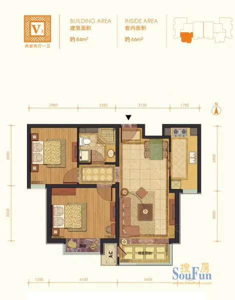 太阳公元户型图