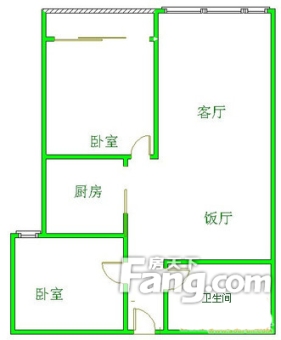 天宝新苑 两室 通透户型 3楼 仅售90万,天津宝坻宝坻城区天宝新苑二手