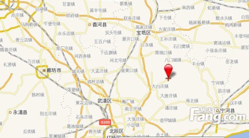 珠江京津国际城交通图交通图
