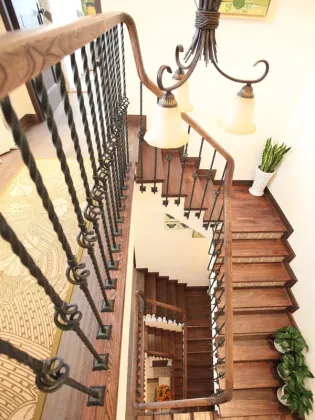 麦尔文艺墅联排别墅样板间之楼梯