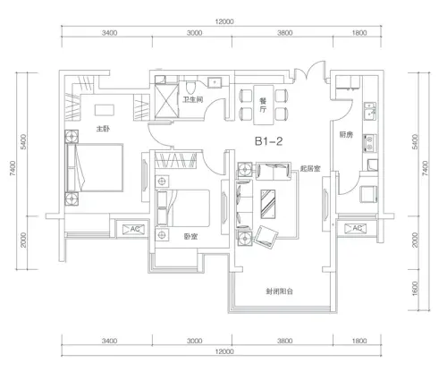 嘉里雅颂居户型图