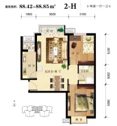 �׳ǹ�������B13��¥2-H���� 2��1��1��1�� 88.42�O
