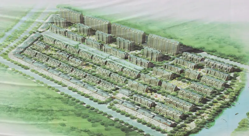 水岸星城鸟瞰图