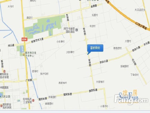 塞纳荣府交通图交通图