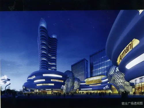 内蒙古大商城效果图效果图