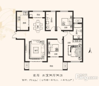 建业桂园户型图-洛阳搜房网