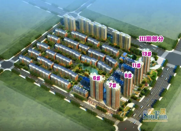 桃城区 盛世华庭 3室1厅,衡水桃城区路北盛世华