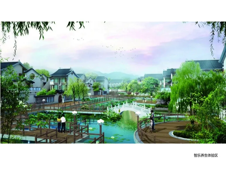 天怡养生园智乐养生体验区效果图