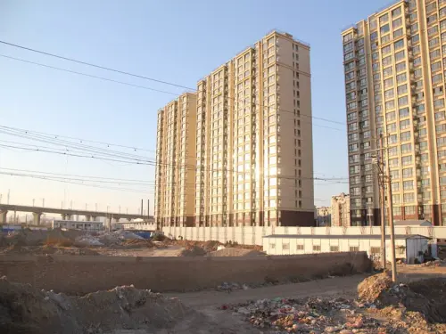 华普城实景图回迁区远景 2013 12 26 高清图片