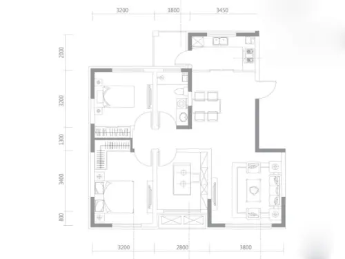 中海净月华庭86\/95\/100\/129平户型首次曝光