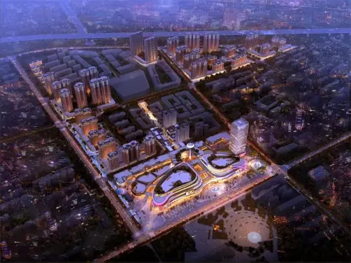 章丘唐人中心效果图效果图