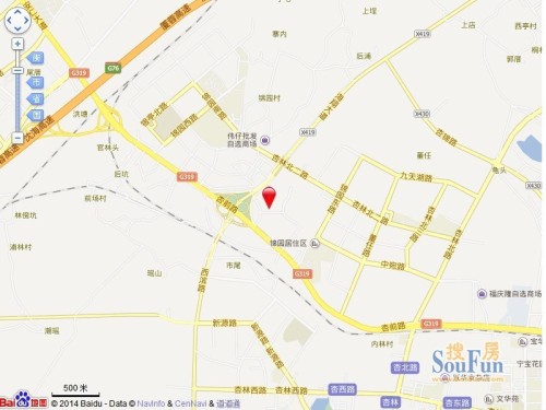 中海锦城国际交通图电子地图图片
