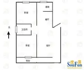 石家庄 省银行学校宿舍 户型图