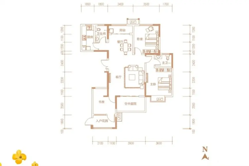 恒达阳光城阳光美园户型图-禹州搜房网