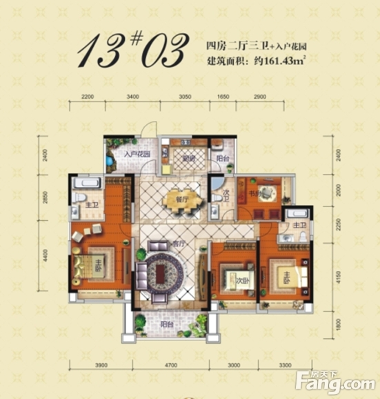 华泰·官邸户型-贵港房天下