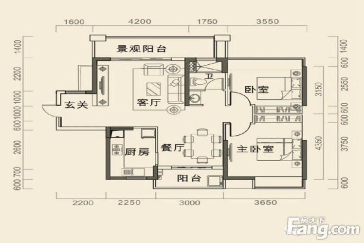 正升华府户型-汕尾房天下