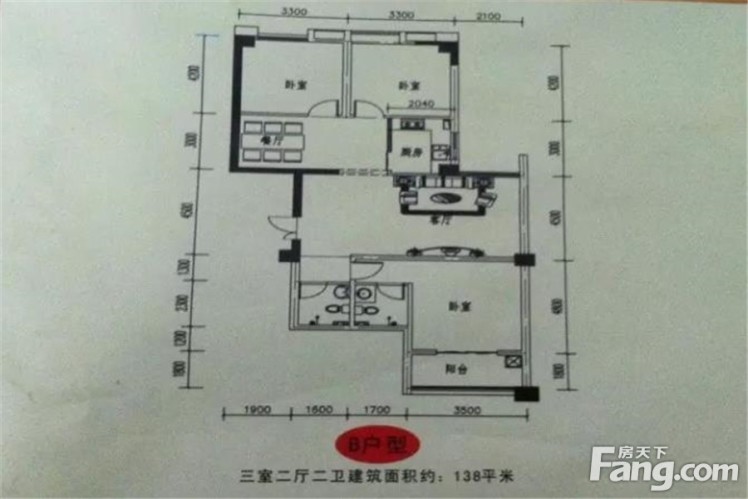 丹凤县惠安家园户型-商洛房天下