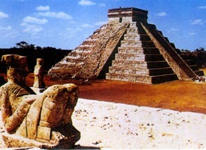 墨西哥库库尔坎金字塔