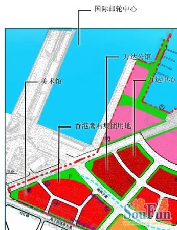 大连东港的建设,是大连金融cbd的又一次升级,不仅引来了万达集团的