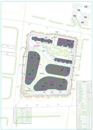89公顷,以西矿街为界划分为两个居住小区,分别为玉门河居住小区,虎峪
