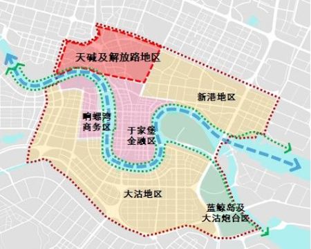 天津塘沽滨海新区规划图