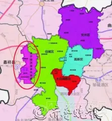 济宁市区划调整完成 "一城五区"蓝图确定