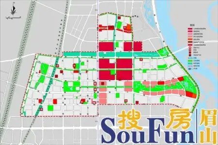 眉山城市北部新城控制性详细规划和城市设计
