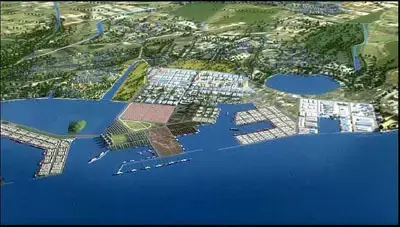董家口5年崛起亿吨港 2020年形成百万人口大型港城